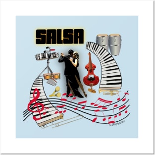 Salsa II Posters and Art